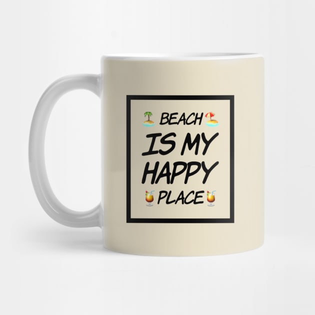 Beach Is My Happy Place by Glenn Landas Digital Art